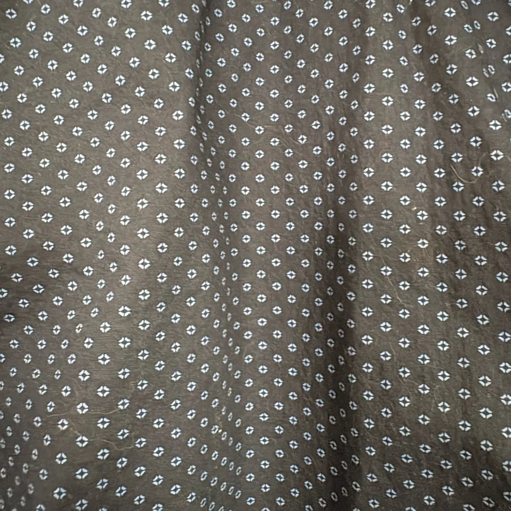Banana Republic Soft Wash Navy Print Button Down Shirt Men’s XL Standard Fit